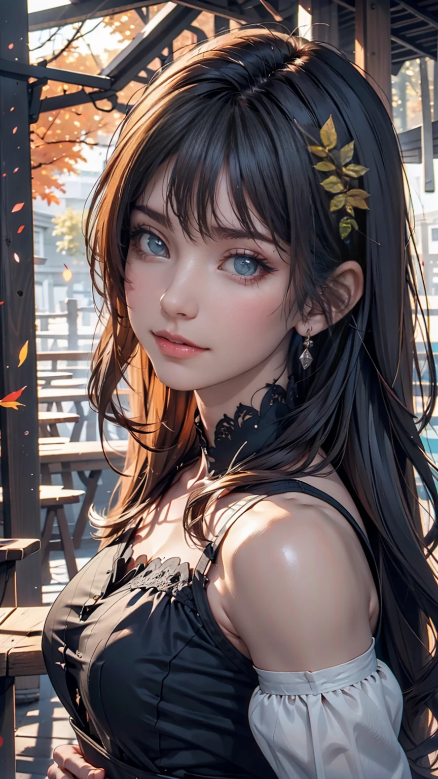 (8k, Highest quality, masterpiece: 1.2), (Highest quality: 1.0), (Ultra-high resolution: 1.0), watercolor, Beautiful woman, (Sparkling Eyes,Blue Eyes),shoulder, head band, Agnes Cecil, Bust, Very bright design, pastel colour, Autumn Light, Moody Gray, Rough style Alexei Savrasov, Ivan Shishkin, Ilya Repin, (Card Retouching: 1.2), 2D, (oil: 1.2) Very detailed