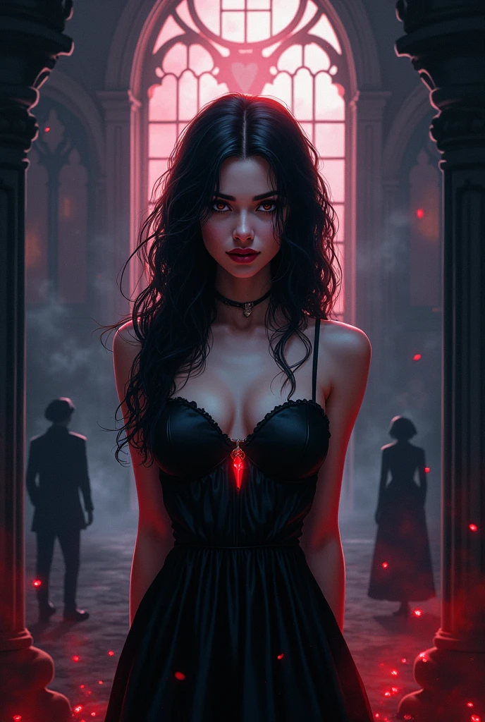 Dark romance book cover with the title "The Devil's Muse"