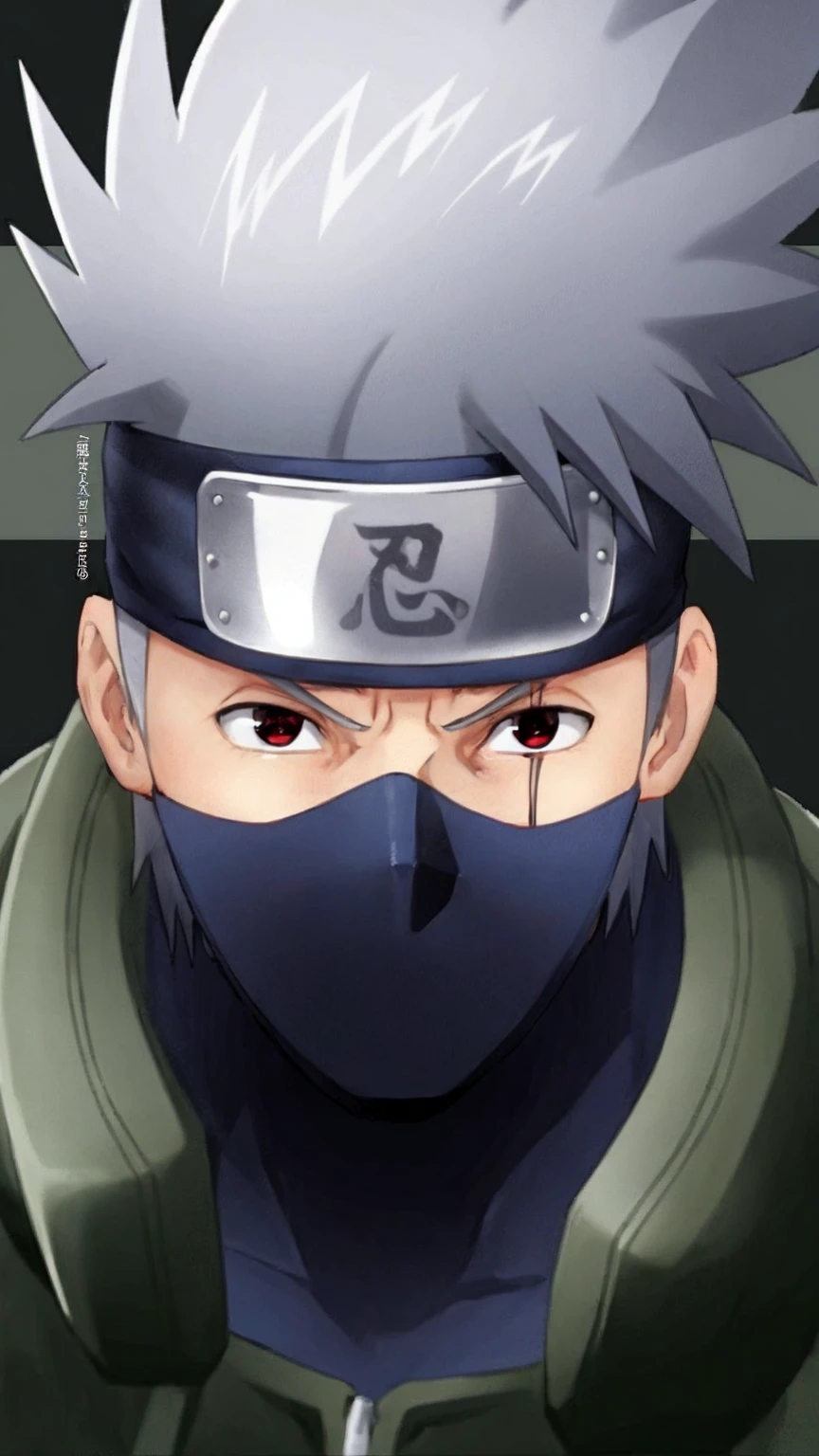 hatake kakashi as a secret agent, realistic ninja warrior, mysterious background, intense action scene, dramatic lighting, detailed facial features, tranquil expression, Sharingan eye, dark hair, protective mask, black leather outfit, stealthy movements, hidden weapons, intense training, agile and flexible, espionage missions, strategic planning, combat expertise, iconic headband, dramatic poses, smoke and shadows, secret headquarters, sophisticated gadgets, high-tech surveillance equipment, suspenseful atmosphere, intense mission briefing, night operation, martial arts skills, determination and focus, intense stare, ninja weapons, camouflage techniques, stealthy infiltration, precision strikes, ninja hand seals, tactical maneuvers, adrenaline rush, riveting storyline, high-octane action, gripping suspense, epic battles, hokage's guidance.