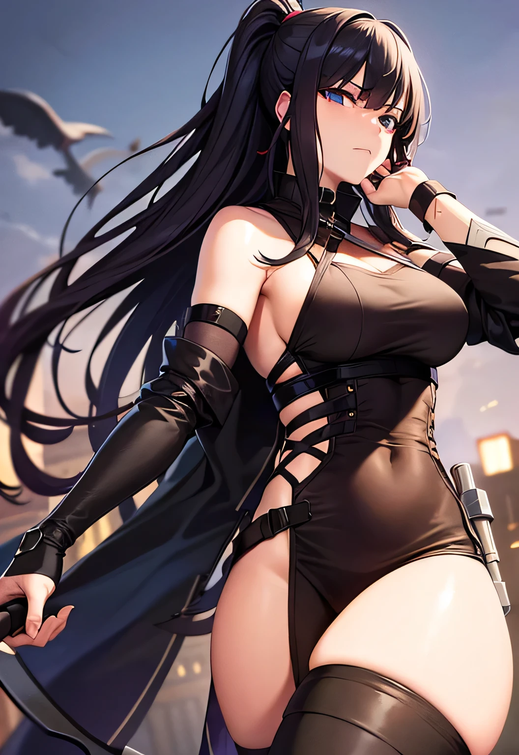 A ruthless female assassin
