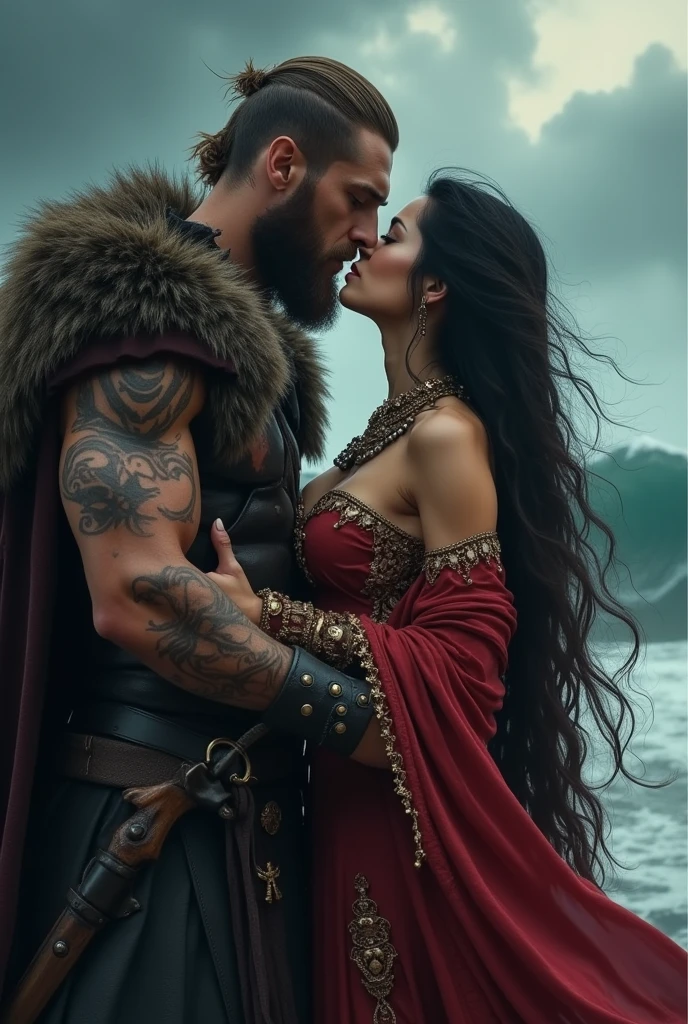 Ragnar d storm kiss boa Hancock