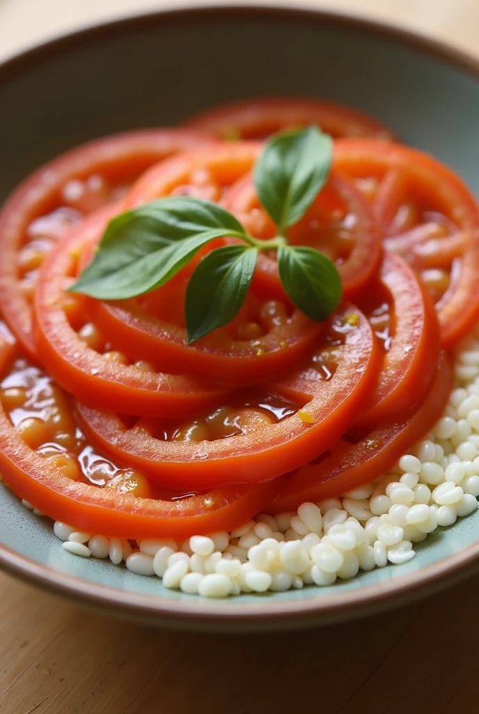 tomato、Demi-glace sauce