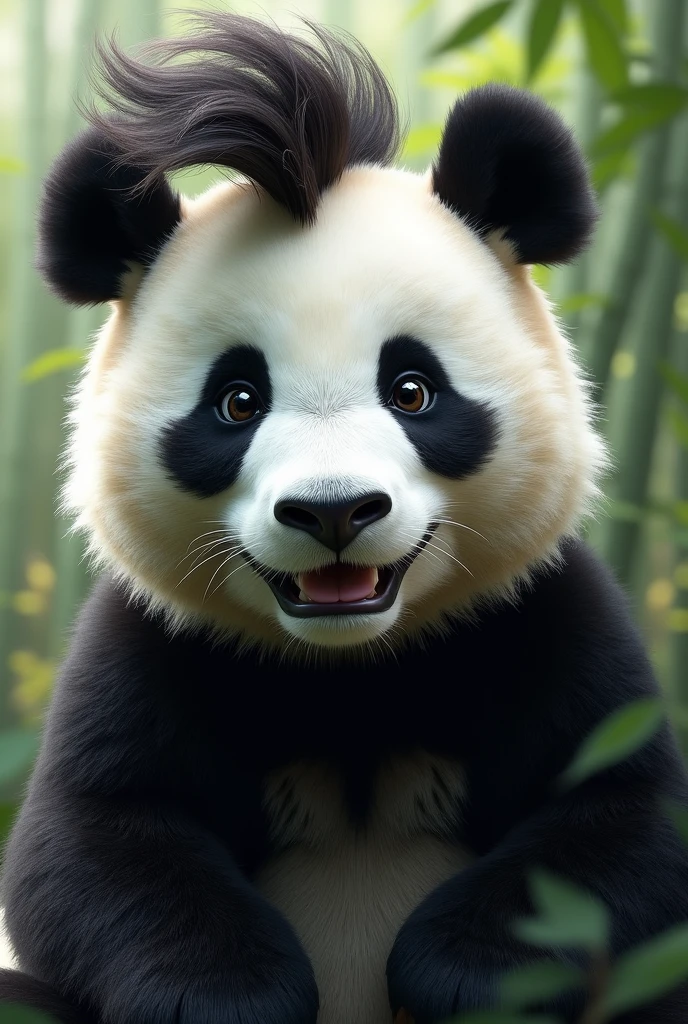 good looking　Panda Hair