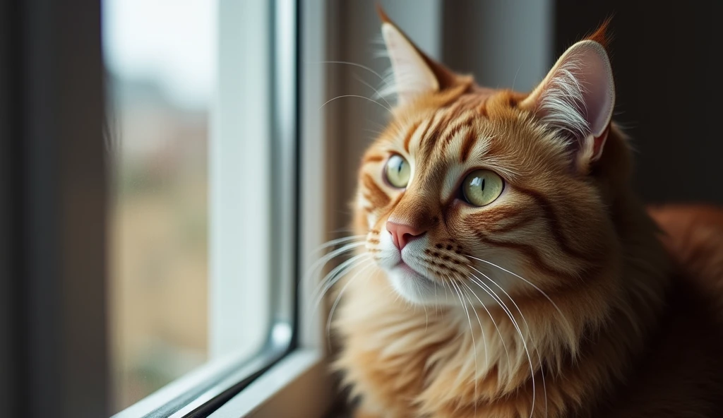 Cat on the window