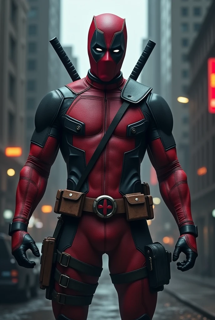 Make Deadpool full body standing