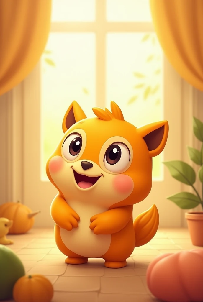 create a 2d character for children