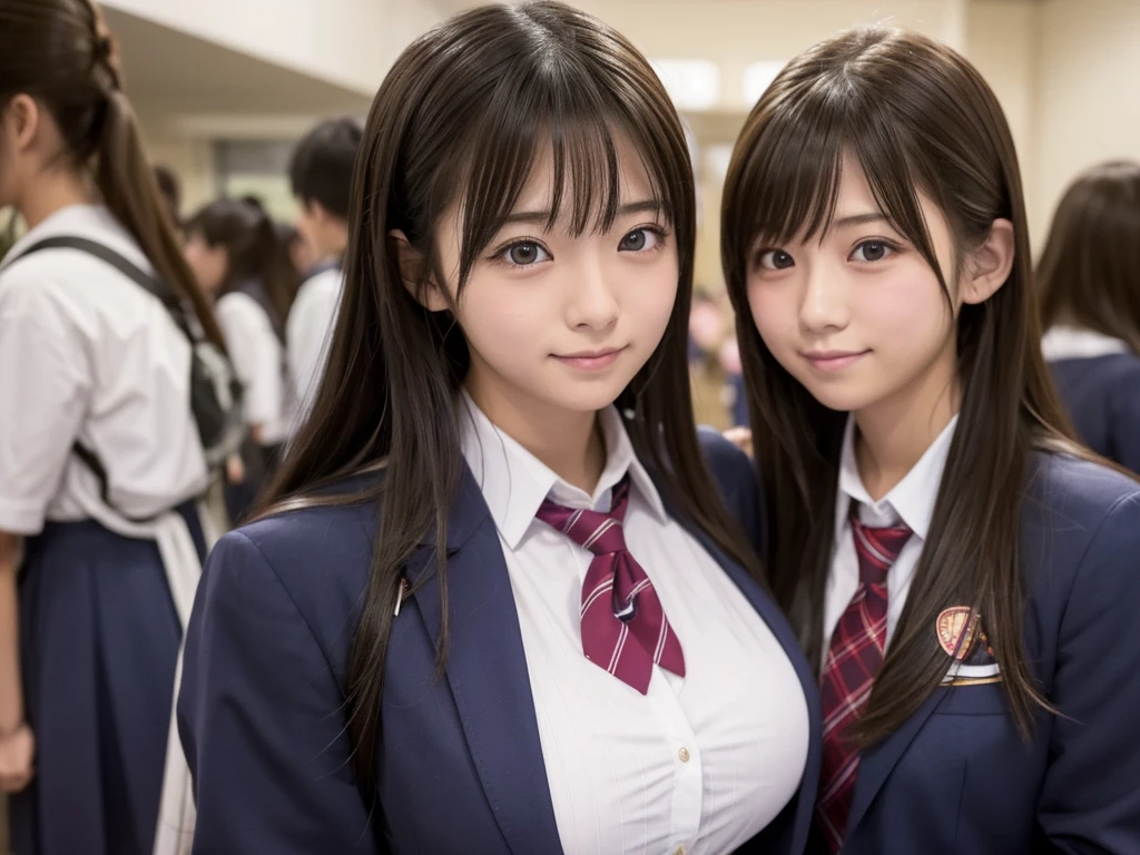 Ultra HD、Realisticな、high school girlだけ、日本のhigh school girl、cute笑顔、Group photo、high school girl、10,000、たくさんのhigh school girlに囲まれて、多くのhigh school girlが密集、何千人ものhigh school girl、10,000 people、high school girlだけいっぱい、Japanese one girl clones, 1 girl is cloned、Huge breasts、cute、really like、are watching us、Very detailed、Realistic、1,00,000 peopleのhigh school girl、ブレザーを着たhigh school girlがたくさん、full house、数万人のhigh school girl、10,000,000 people、数百万人のhigh school girl、hug、Chest to Chest、big boobs