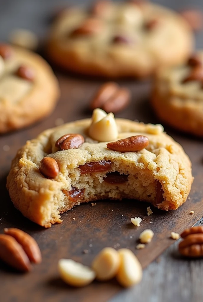cookie with lots of nuts