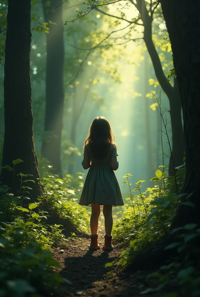 young, Lost, forest, Pins 