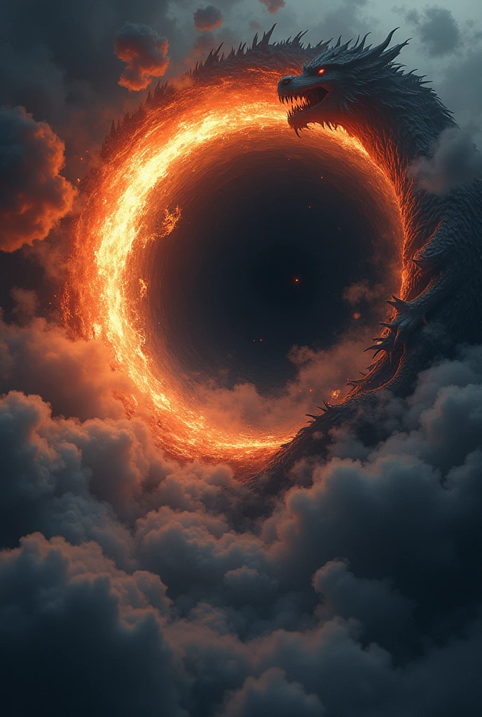 black hole dragon