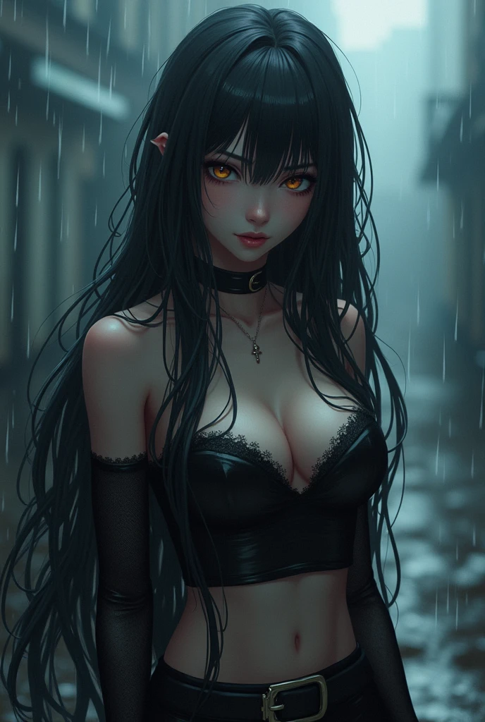 British Rock/Metal,
blues,
moist,
A misty rain-like atmosphere,
Unsophisticated,
Stubbornness,
Robust,
woman,
sight,
whole body,
anime character,
sexy,
refined,
musical