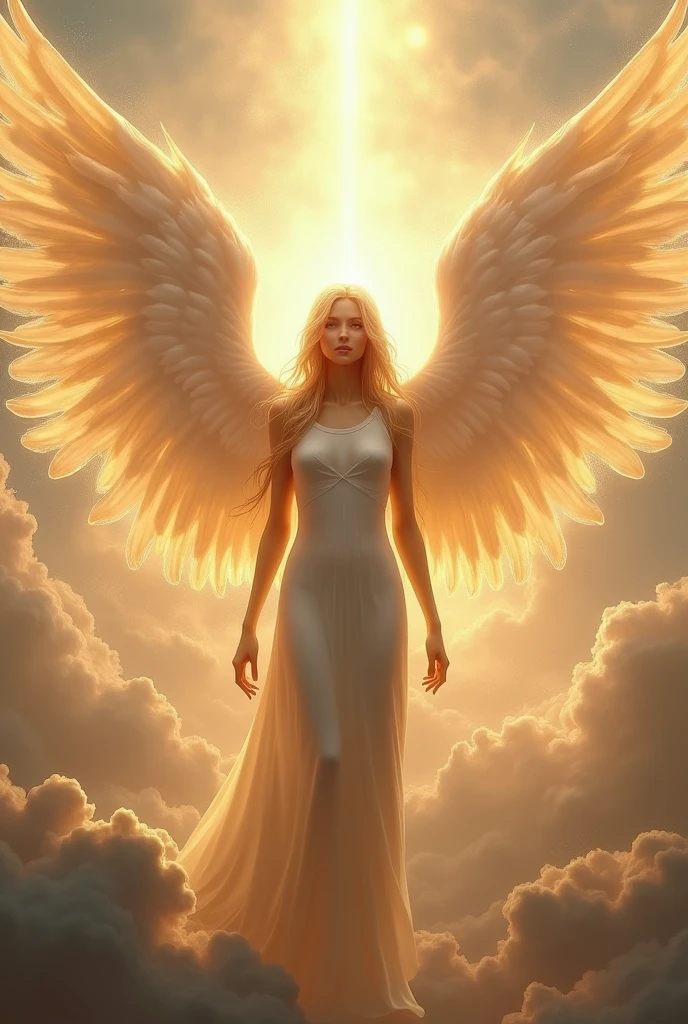 Angel with 6 wings