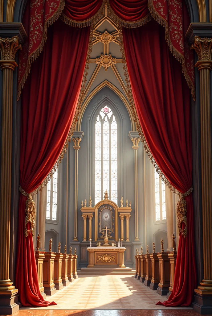 Curtains for churches
