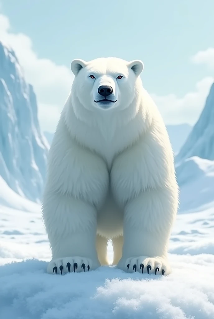 Create a logo with a polar bear