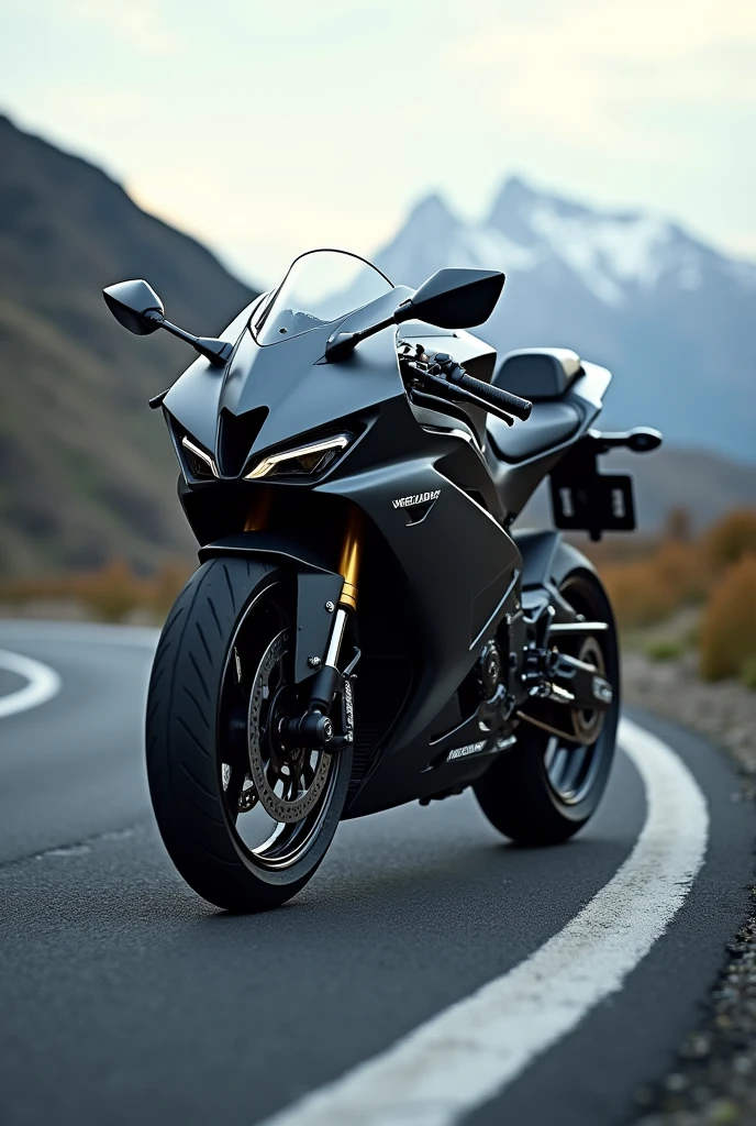 Design a sports motorcycle inspired by r15