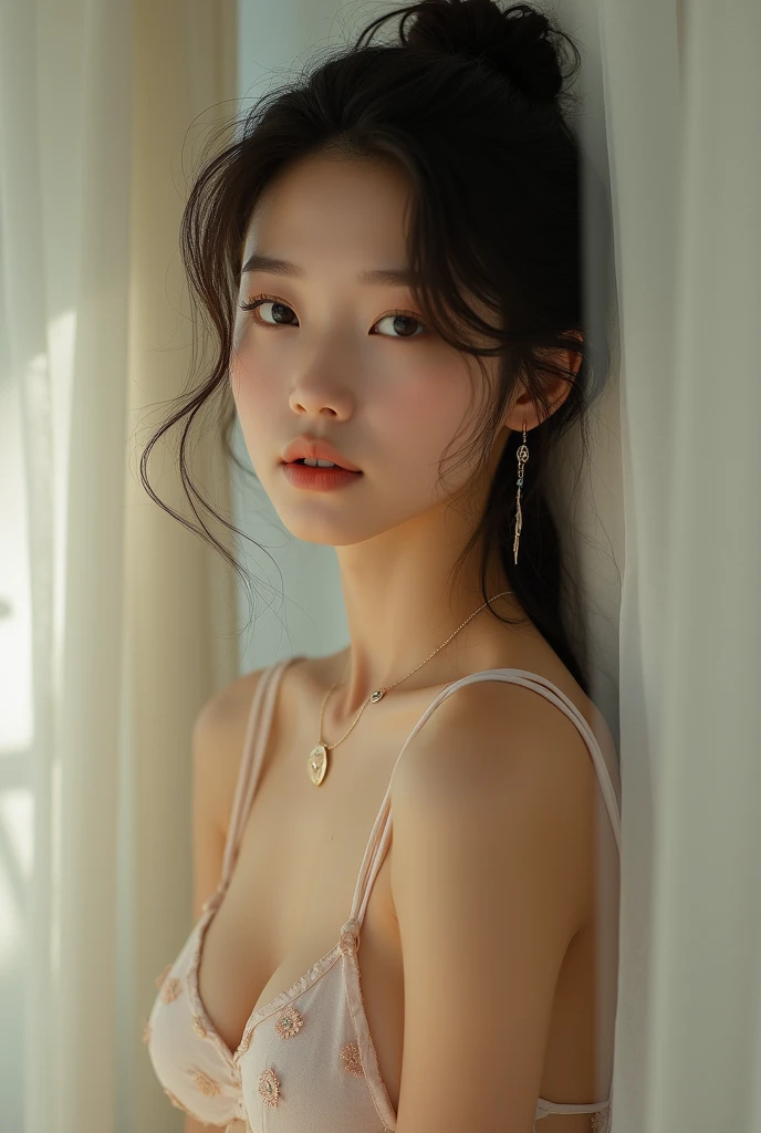 young korean girl in a skimpy bikini 