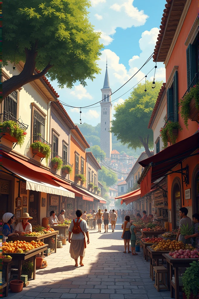 Can you create a local streets and local market