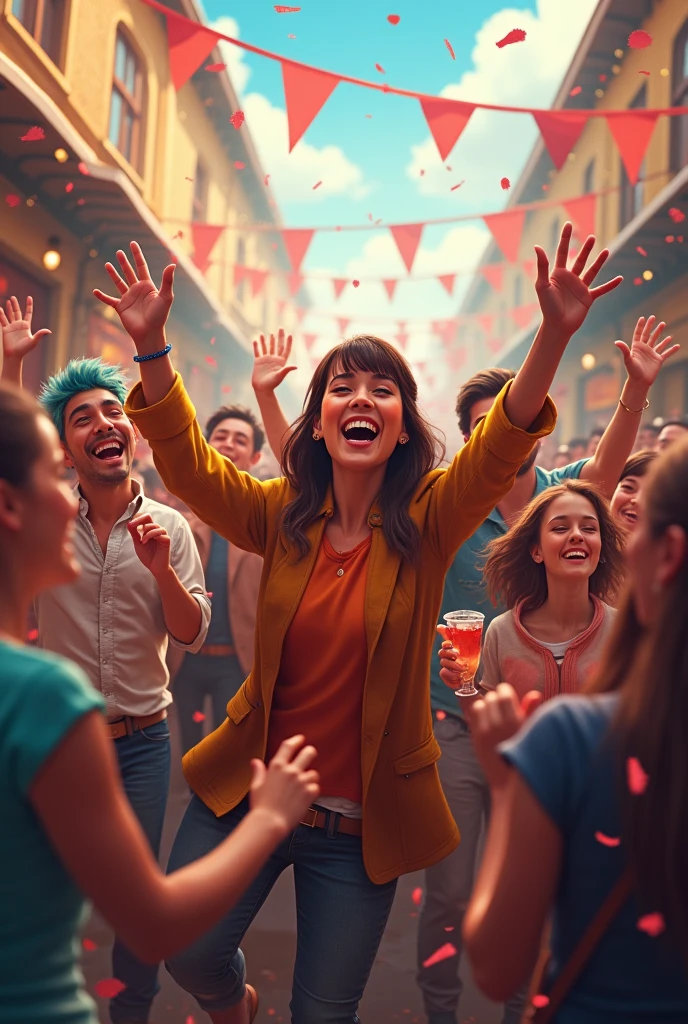 Can you create image during celebration 