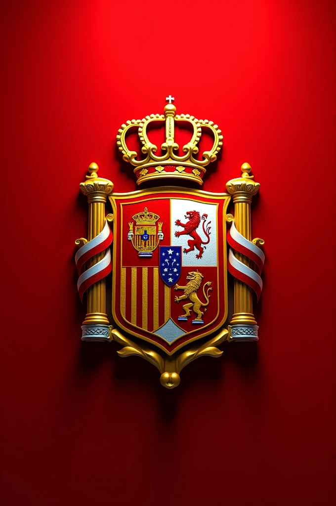 Spain football shield