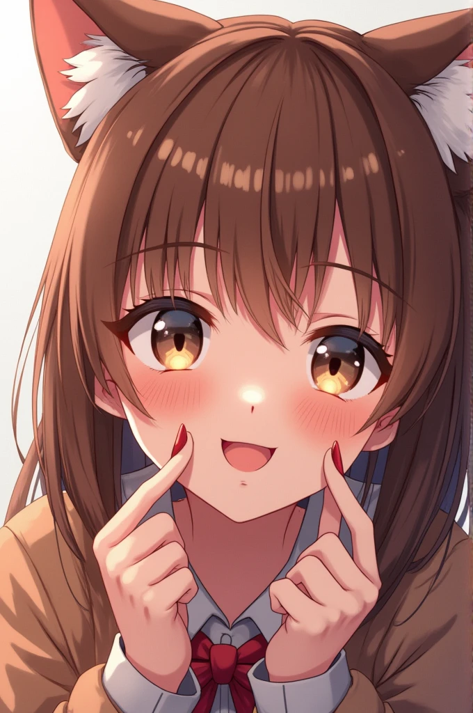 ((best quality)), ((masterpiece)), (detailed), anime girl showing her beautiful pussy