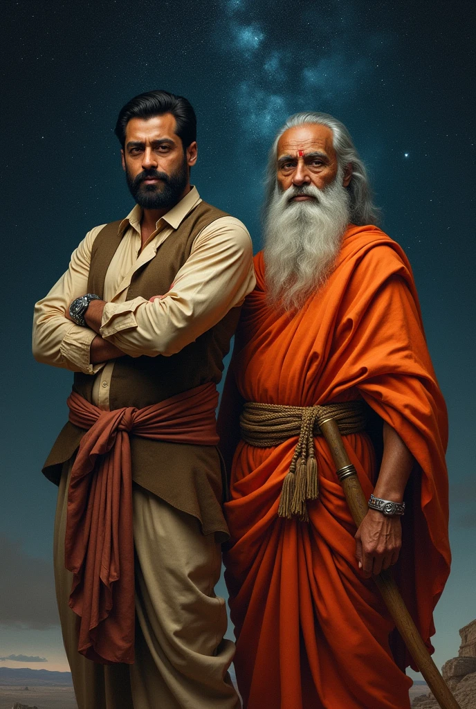 Salman Khan with aryabhatta