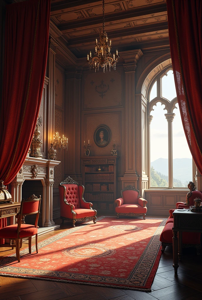 Room of a royal quarter of a castle