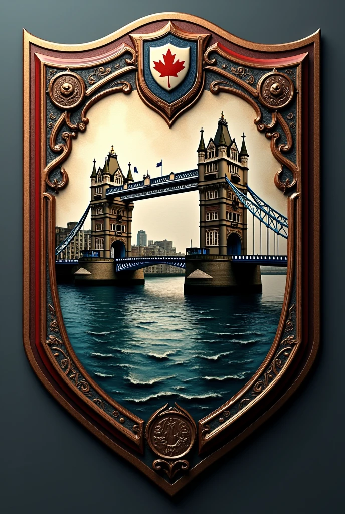 Football shield for "London Bridge"