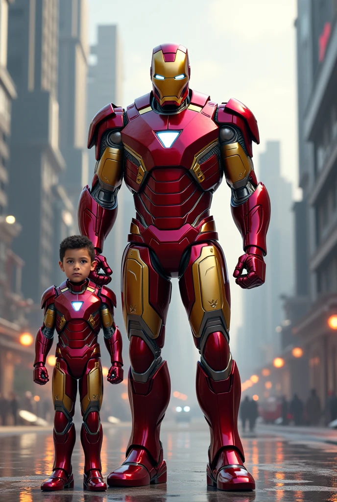 Create ironman and son