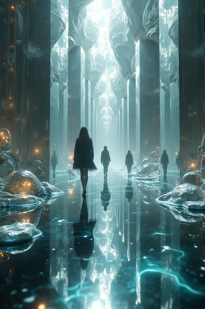 A world made of mirrors and reflections