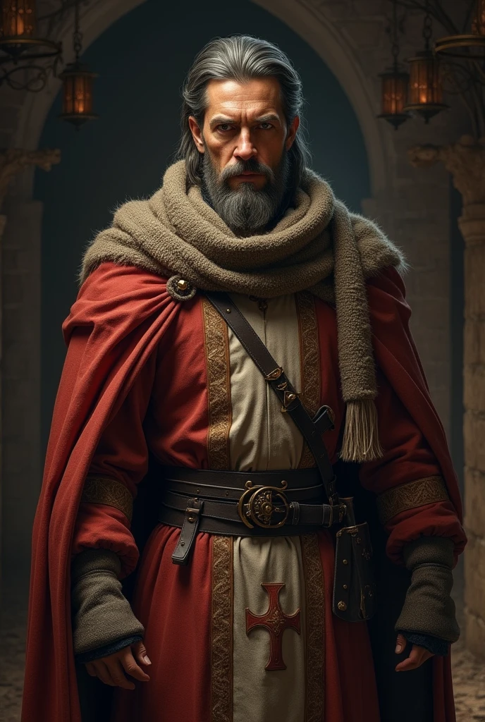 A man wearing 11th century (1000s) clothing it should look historical and show it from head to toe