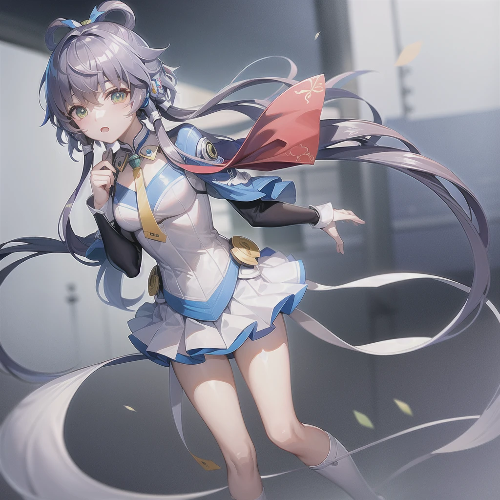 Let Luo Tianyi stand on the underground high-speed rail platform of Taipei Railway Station。
