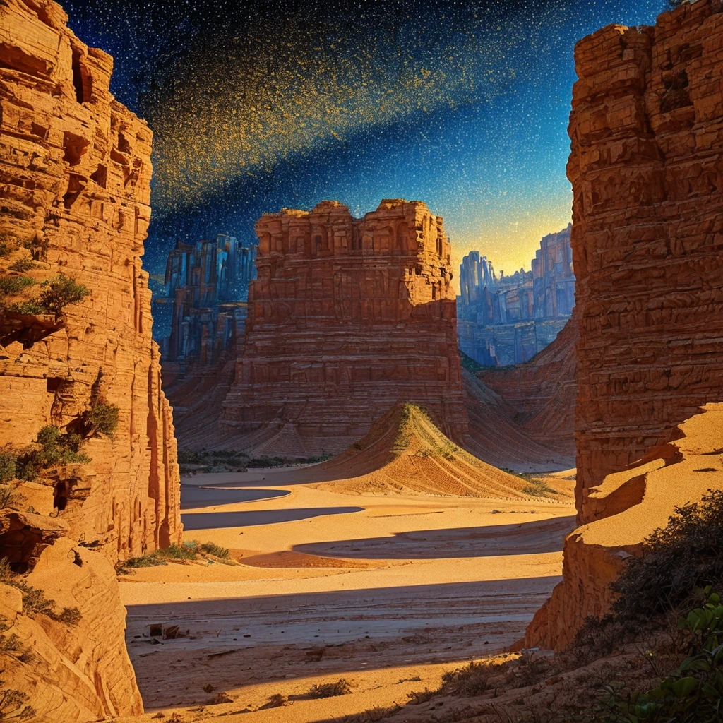 Create artwork for a YouTube channel that references world landscapes and artificial intelligence (qualdiade 8k) (paisaje)