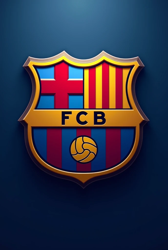 Soccer shield for "Barcelona is Spain" THAT HAS NOTHING TO DO WITH FCB