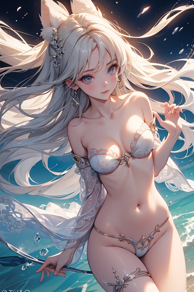 8K high quality, detailed art, Beautiful breasts、 Beautiful buttocks、Perfect body, Completely naked、 Elevate your legs、Dynamic Angle, Angle from below(nsfw1.7)