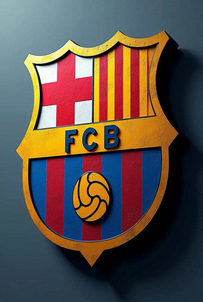 Soccer shield for "City barcelona is Spain" THAT HAS NOTHING TO DO WITH FCB
