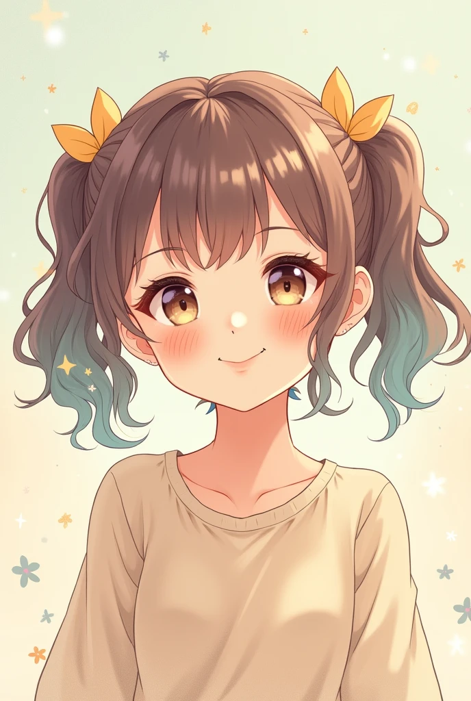 a cute anime girl