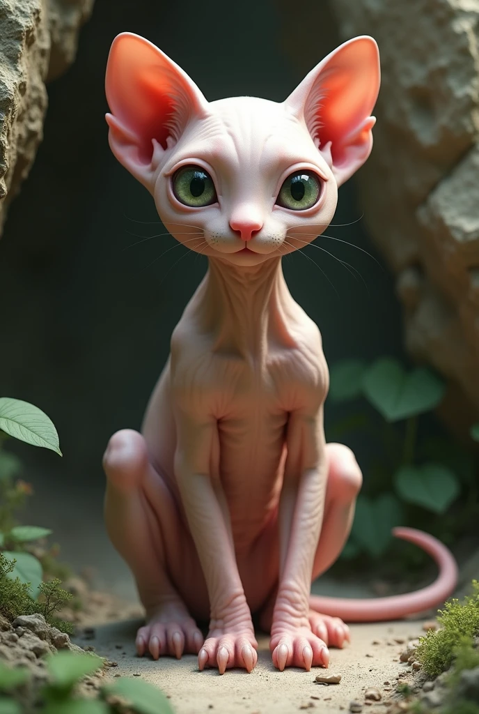 Naked cat