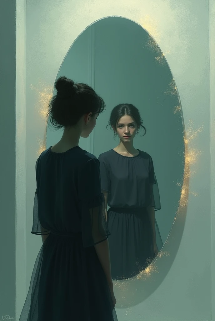Images based on the book The Mirror by Lidia Sal