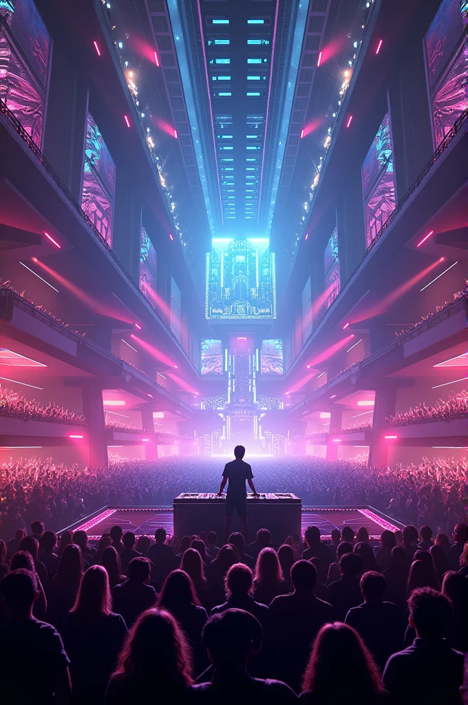 A biggest stage written DJ TEEN