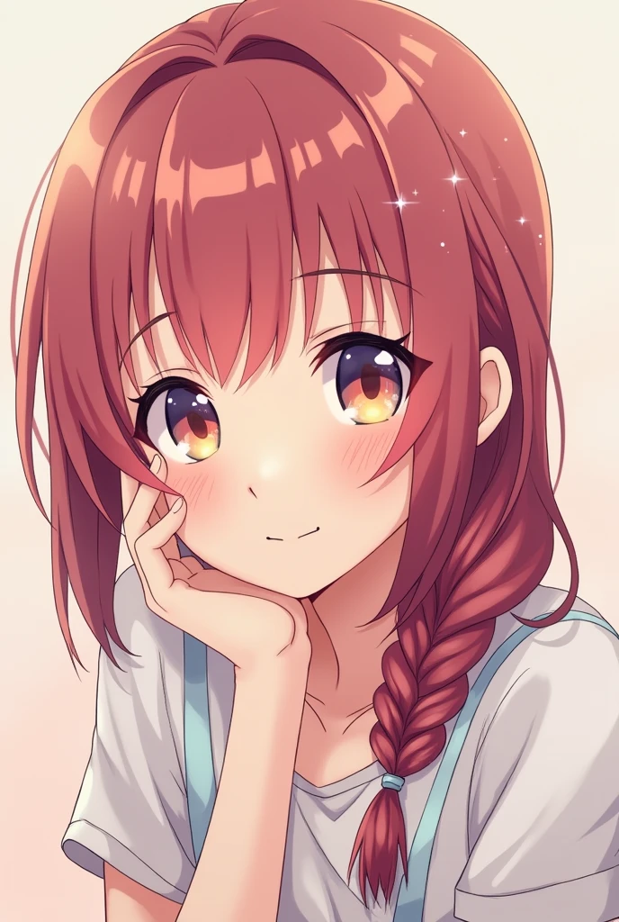 I created an anime profile picture for myself 