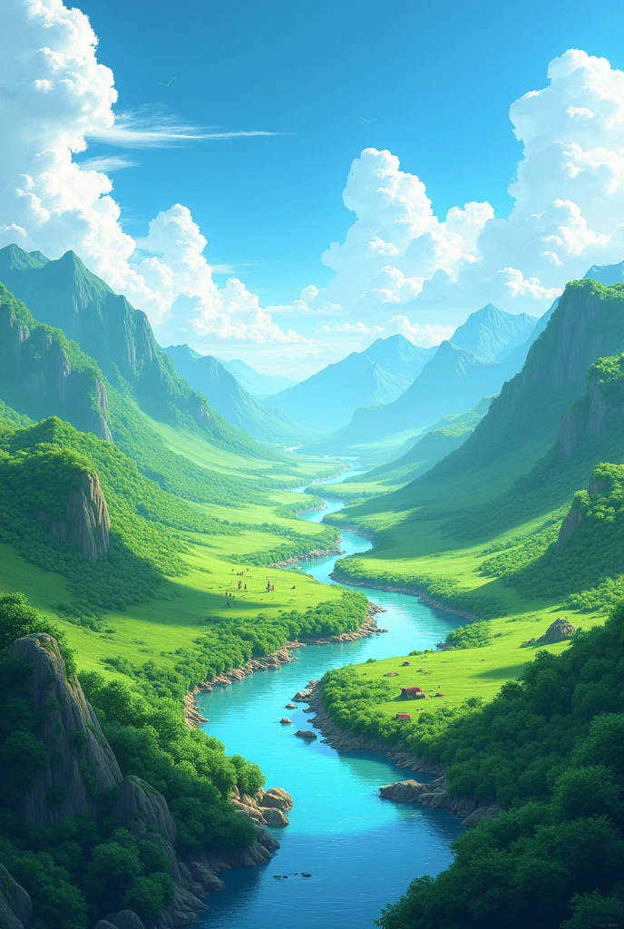 Uma Imagem de paIsagem InspIrada na conexão das InIcIas c+I