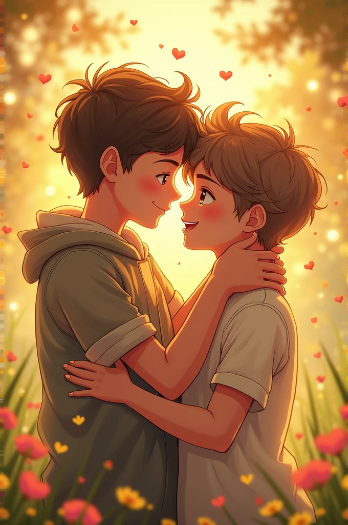 A couple of two bl age boys titled a love where everything is possible