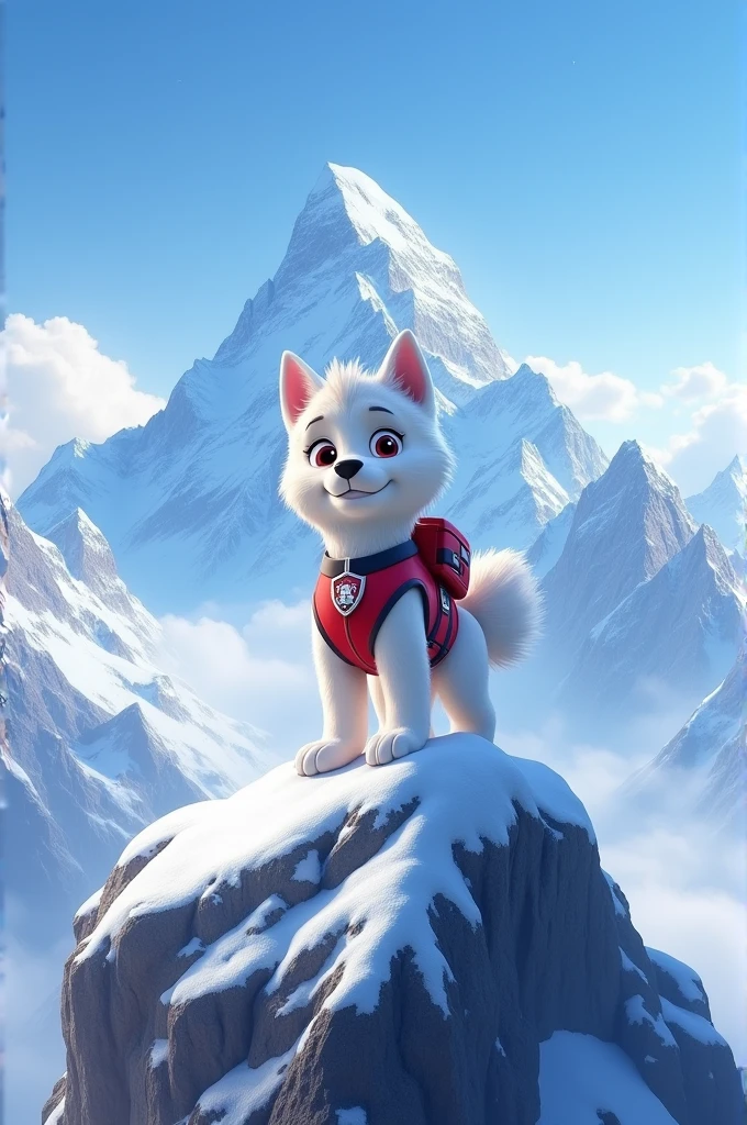Muestrame a everest de pawpatrol