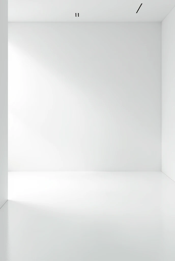 white room void, without people 