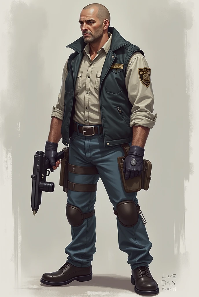 draw daniel lamb from manhunt2