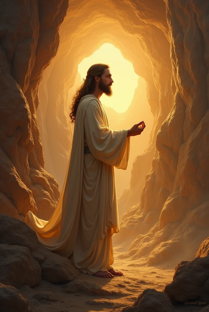 Jesus teaching universal laws to human minds