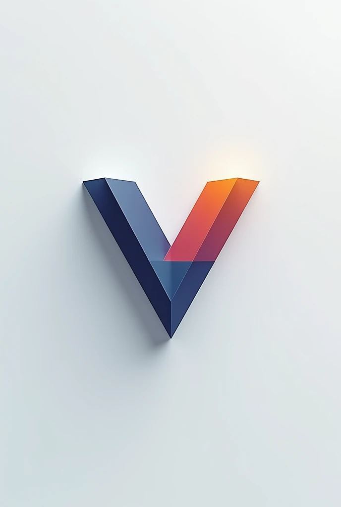 Create a logo for a marketing agency with the letter v