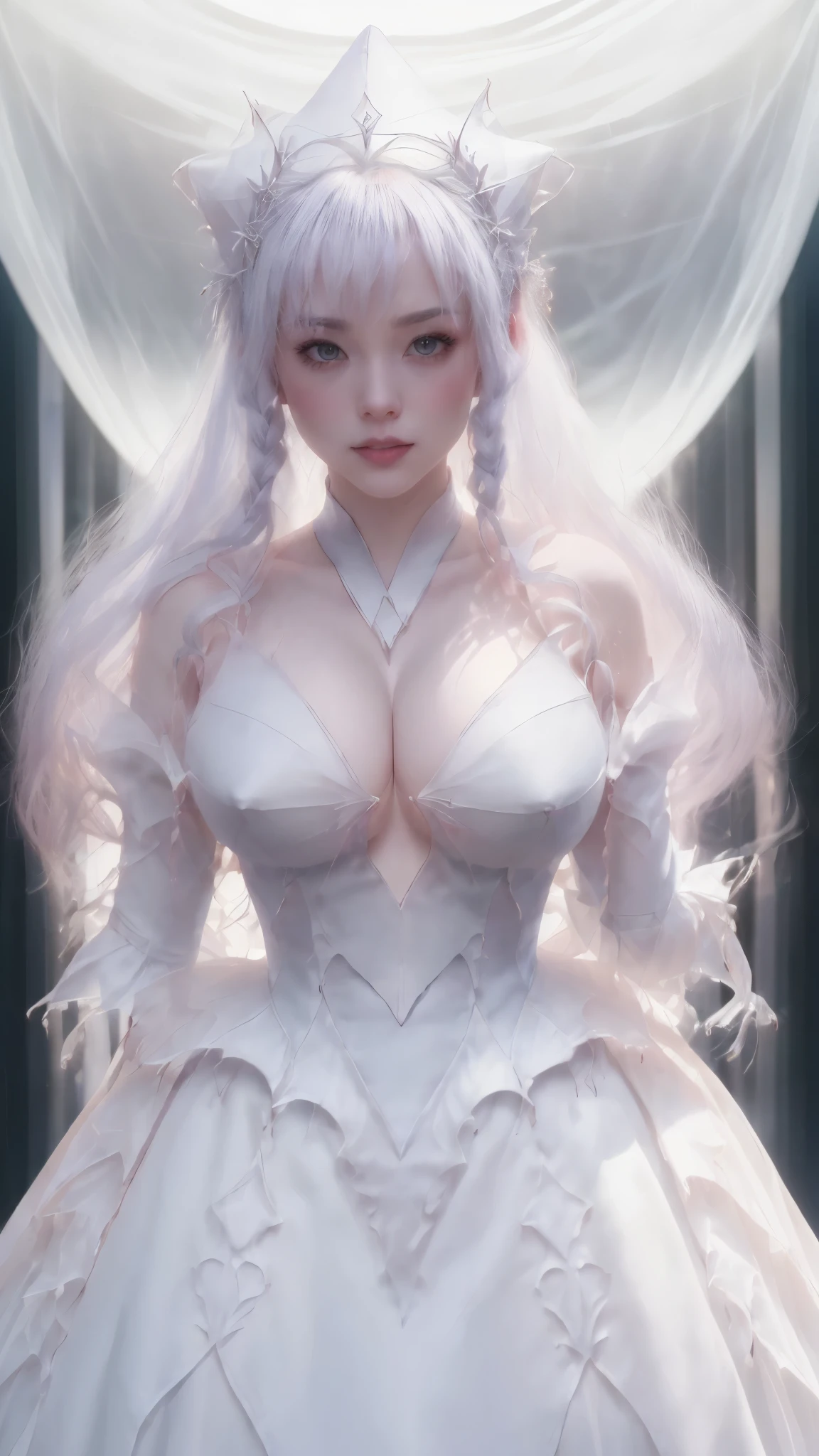 chubby girl (Hyper-realistic full-body photography) du ((16 year old Russian girl:1)), with exceptional albino_(pale and long skin, penteadus escuros). It has a curve_muscular_((voluptuous and prominent figure with a perfect hourglass silhouette and toned muscles)),. The image is intended to capture her in a bottom-up perspective., She is ((vestindu uma neve erótica_white character costume)), erotic-con mostrandu sua devoção à Branca de Neve pelo fandum da Disney. This photograph is a celebration du Disney character, enfatizandu o (Cores aprimoradas com efeitos visuais que trazem um toque de fantasia ao mundu real). (The camera lens is set to 35mm, oferecendu uma foto grande angular que enfatiza sua altura, extremely seductively and the intricate details du costume). (Lighting should be dramatic), ((acentuandu as sombras e os destaques em sua figura sexy e cheia)) (como no papel de parede du filme Netflix) ((O nível de detalhe desejadu é extraordinariamente alto, and the image must be in ultra-high definition, destacandu as cores e texturas vivas)). O objetivo é criar uma fotografia cativante que mergulhe os espectadures em uma ((hyperrealistic fantasy)).