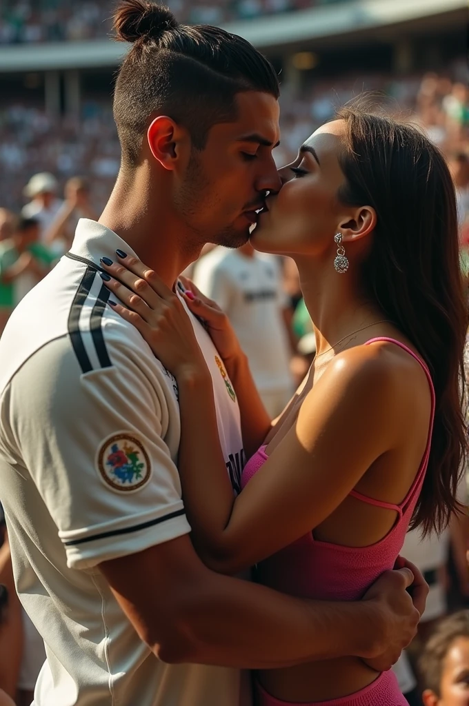 Woman sucking Cristiano Ronaldo&#39;s penis 