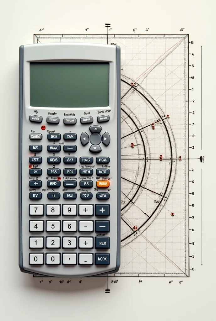 Create the design of a calculator where the buttons and the screen where the numerical result is displayed are shown on the left side and a Cartesian map is shown on the right side in which the calculator&#39;s graphs are shown.